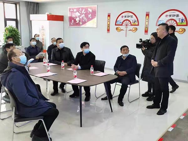山西省民政厅副厅长琚李梅视察j9国际站山西运城项目地